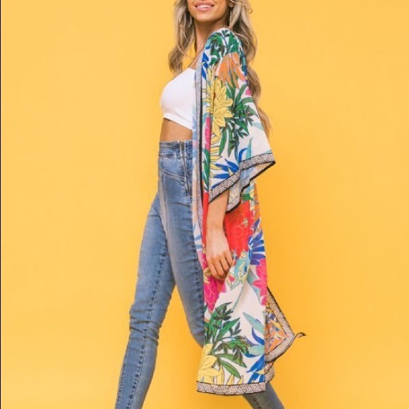 Floral Kimono - Small - Picture 1 of 5